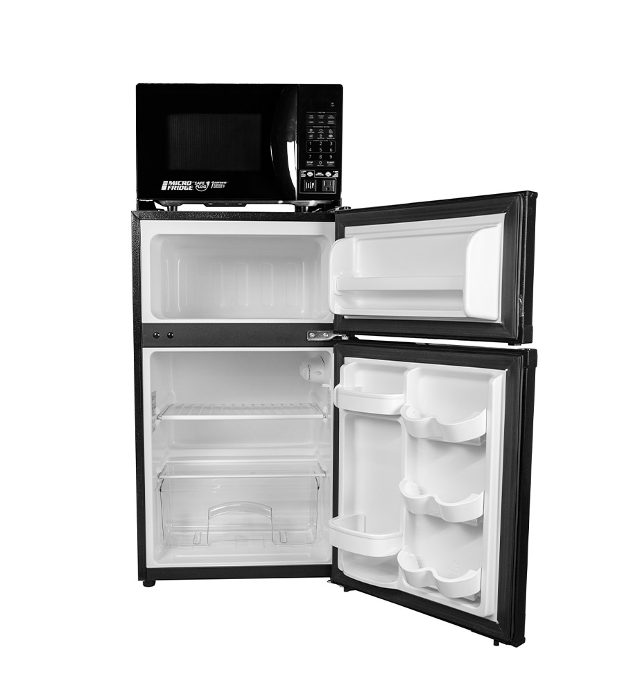 MicroFridge Combination Unit - 3.1 cu.ft. - open white interior